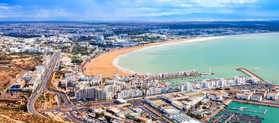 marrakech to agadir travel