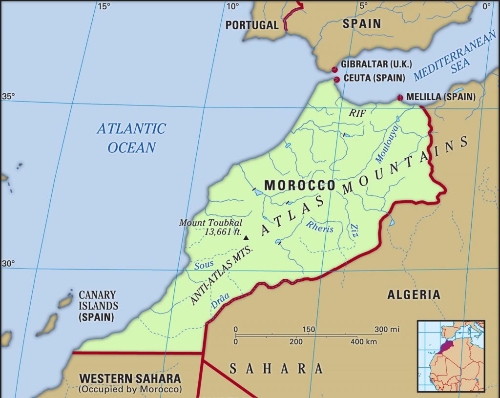 Physical Features Of Morocco Climate And Geography Morocco Desert   Morocco Geography And Climate 